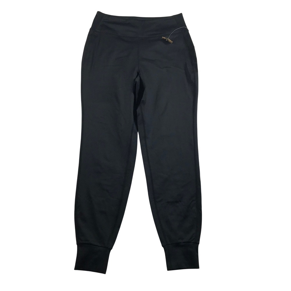 Eddie Bauer Womens Black Performance Joggers Tapered Active Pants Size S